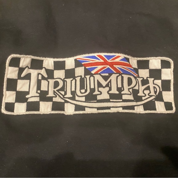 Triumph casual motorcycle jacket size adult small - Picture 5 of 8